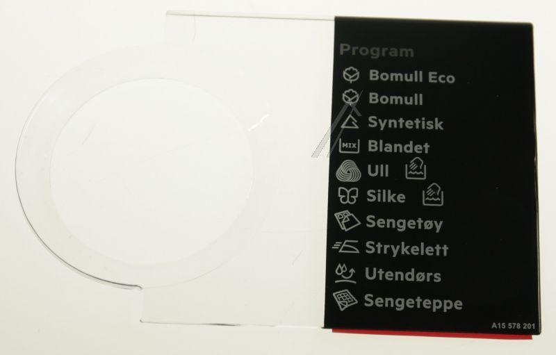 AEG Electrolux 140155782018 Blende - Plaque programmes,bouton,adhés