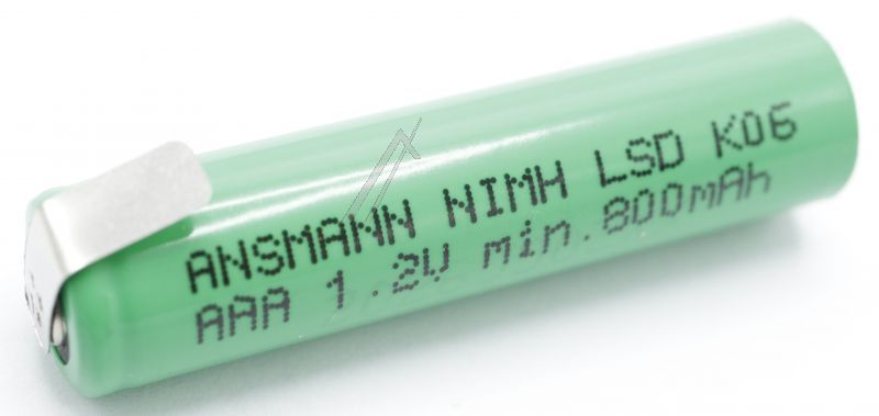 Assmann 23113003 Industriezelle AAA 10mm Durchm.44mm Höhe - Maxe ansmann flattop 1,2v, 800mah aaa nimh akku mit z-lötfahne