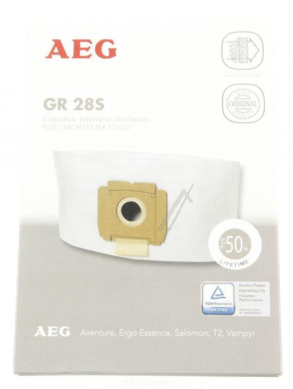 AEG Electrolux 9002565423 Staubsaugerbeutel - Gr28s 4 staubsaugerbeutel microflies + 1 microfilter zuschneidbar