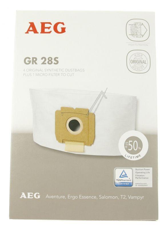 AEG Electrolux 9002565423 Staubsaugerbeutel - Gr28s 4 staubsaugerbeutel microflies + 1 microfilter zuschneidbar