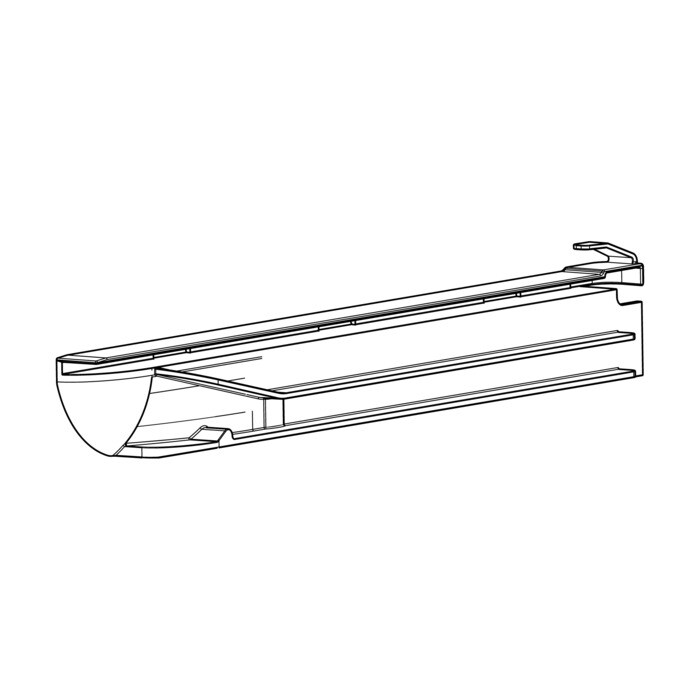 AEG Electrolux 2634053033 Schiene - Guidance rail,glass panel asse