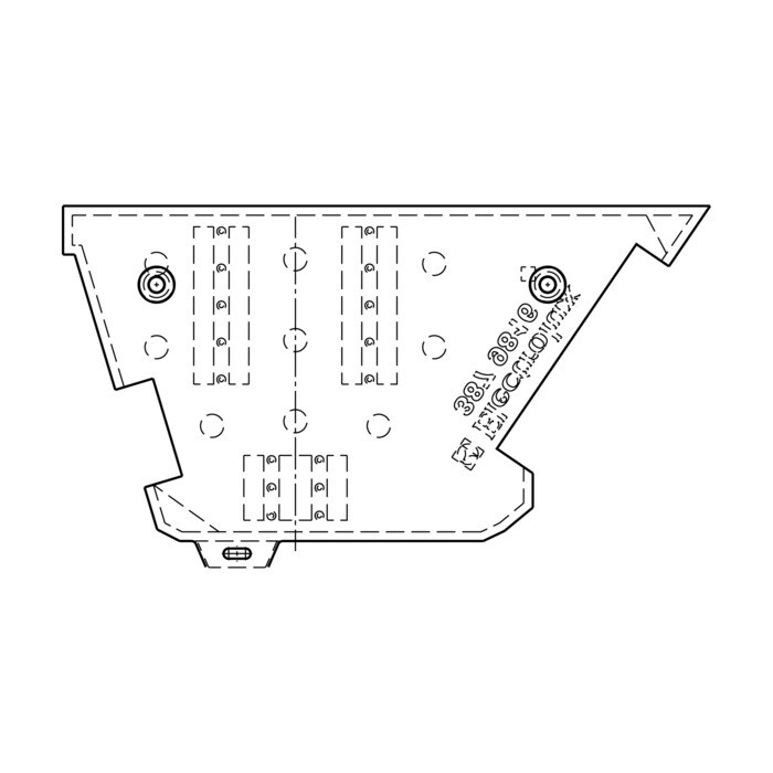 AEG Electrolux 3879816019 Träger - Träger,anzeige-und schaltelektronik