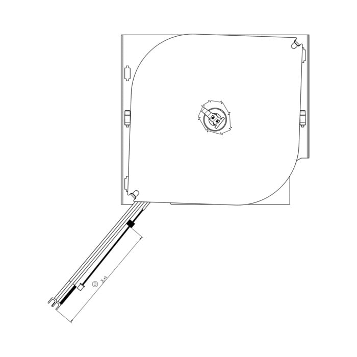 AEG Electrolux 3874049004 Isolation Induktionsplatte - Spoel,inductie,kompleet,d210