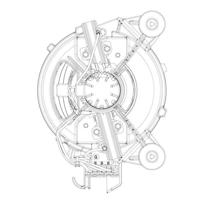 AEG Electrolux 1247010091 Waschmaschinenmotor - 20580056 kollektormotor sole/acc/nidec