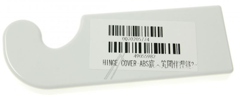 Haier 49055982 Klappe Deckel - 0070205774 hinge cover-abs - bd-266