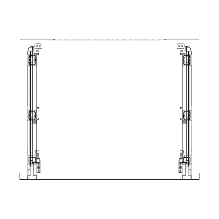 AEG Electrolux 140144772021 Backofentür - Hublot,inox,electrolux,596x466