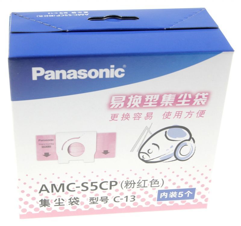 Panasonic AMCS5CP Staubsaugerbeutel - Papier beutel pack type