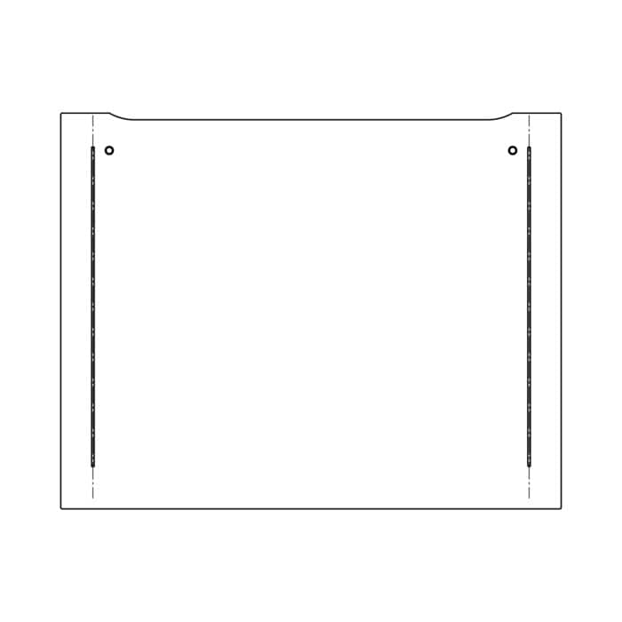 AEG Electrolux 140037379058 Aussenscheibe - Frontscheibe,schwarz, passend für electrolux