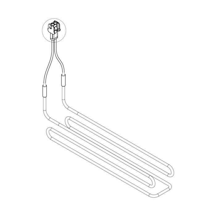 AEG Electrolux 8084385015 Abtauheizung - Defrost heizung