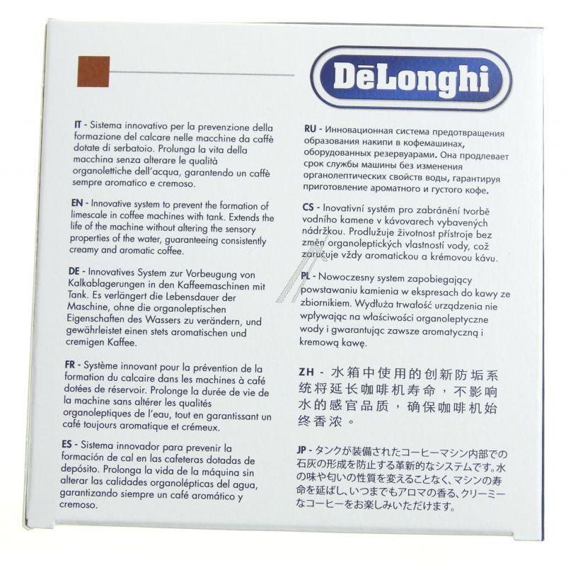 Delonghi Wasserfilter für Kaffeemaschinen Antikalkkugeln DLSC551 5513282331 Ersatzteil