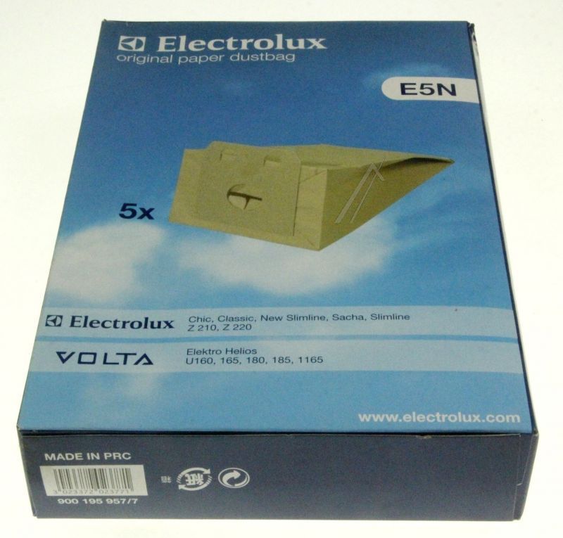 AEG Electrolux 9001959577 Staubsaugerbeutel - E5n 5 bags