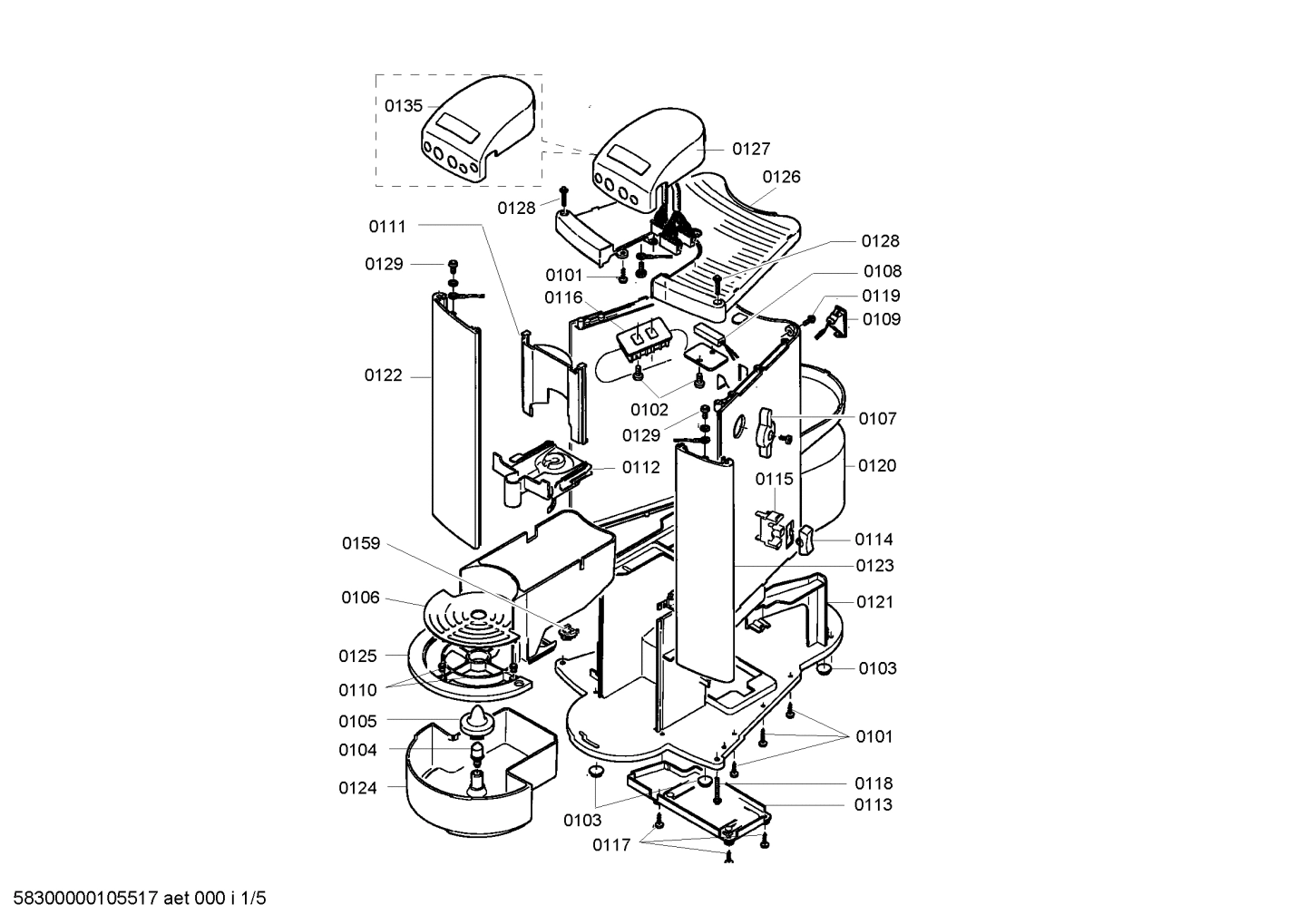 TK70N01FR/01 SN70 Nespresso