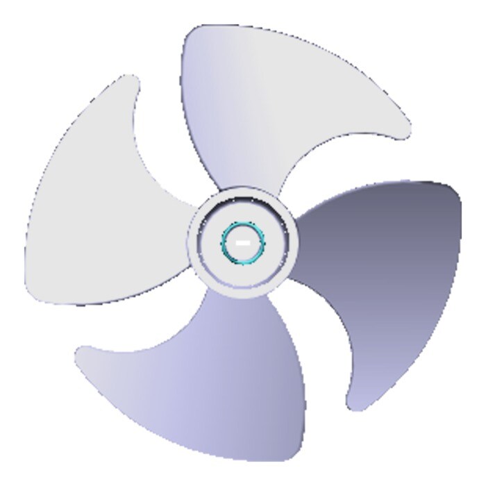 AEG Electrolux 8116996029 Flügelrad - Pale de turbine,100mm