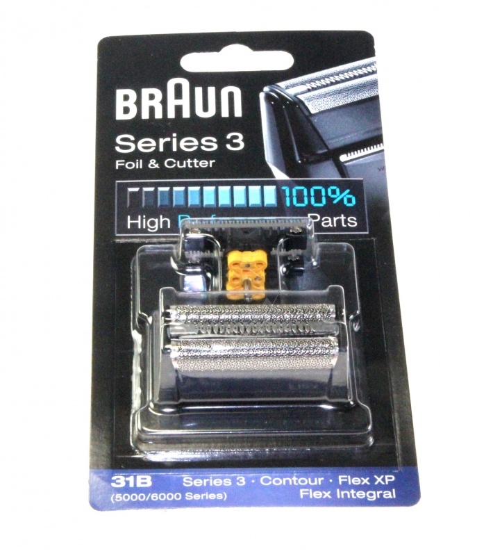 Braun Scherkopf Series 3 31b Kombipack für Rasierer 81387938 Ersatzteil