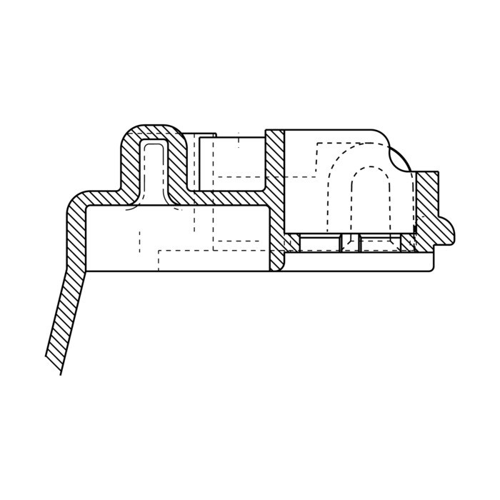 AEG Electrolux 1251084040 Tür - Binnenraam,deur