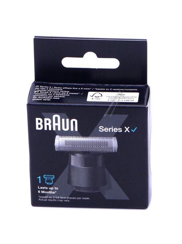 Braun Serie X Scherkopf Bartschneideraufsatz Rasierer 80711286 Ersatzteil