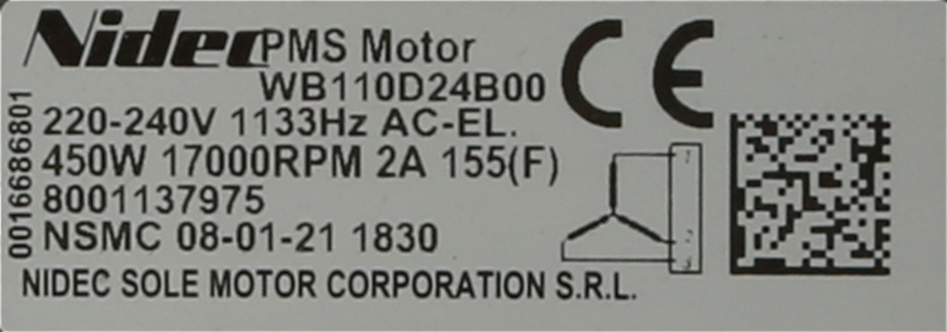 BSH Bosch Siemens 00146206 Motor - Motor