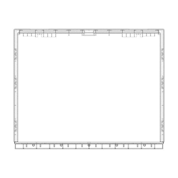 AEG Electrolux 4055125944 - Arbeitsplatte,weiss