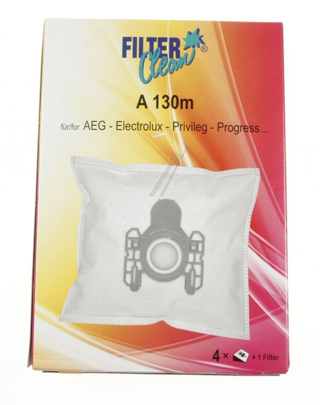 Filter Clean FL0005K Staubsaugerbeutel - A130m micromax beutel inhalt 4 + 1