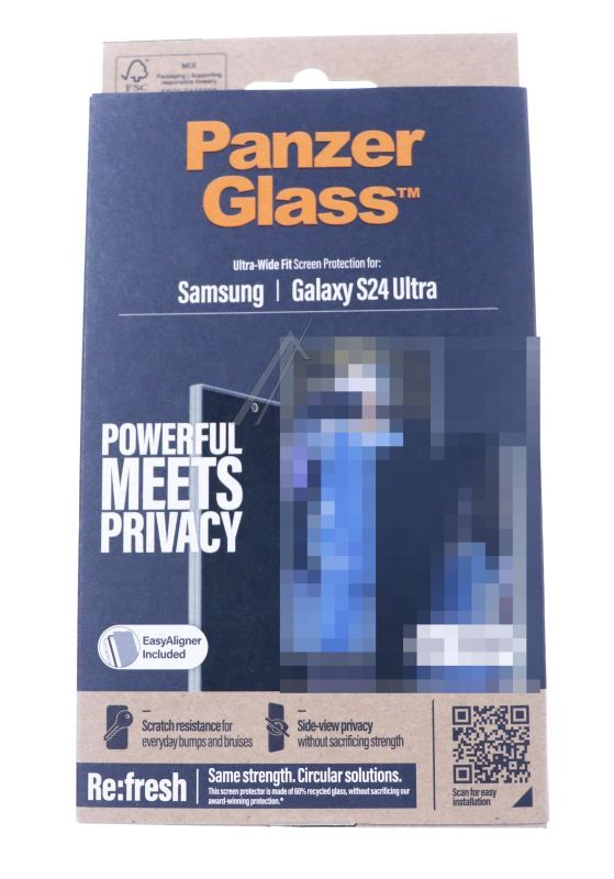 Panzerglass P7352 Display-Schutzfolie - Passend für panzerglass privacy screen protector samsung galaxy s24 ultra | ultra-wide fit w. easyaligner