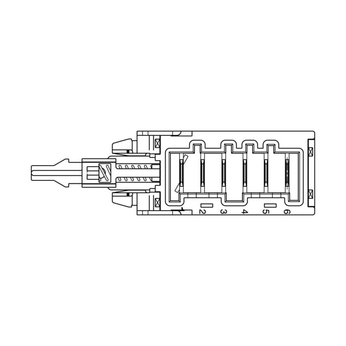 AEG Electrolux 1320866518 Taster - Druckschalter