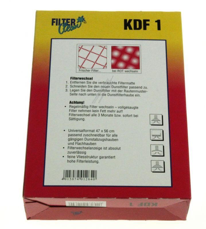 Filter Clean 300003KDF - Kdf1 küchendunst fettfilter 47x56cm mit sättigungsanzeige 2