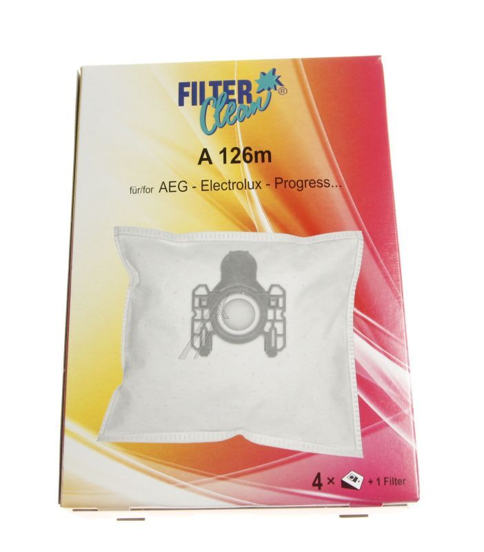 Filter Clean FL0004K Staubsaugerbeutel - A126m micromax beutel inhalt 4 + 1