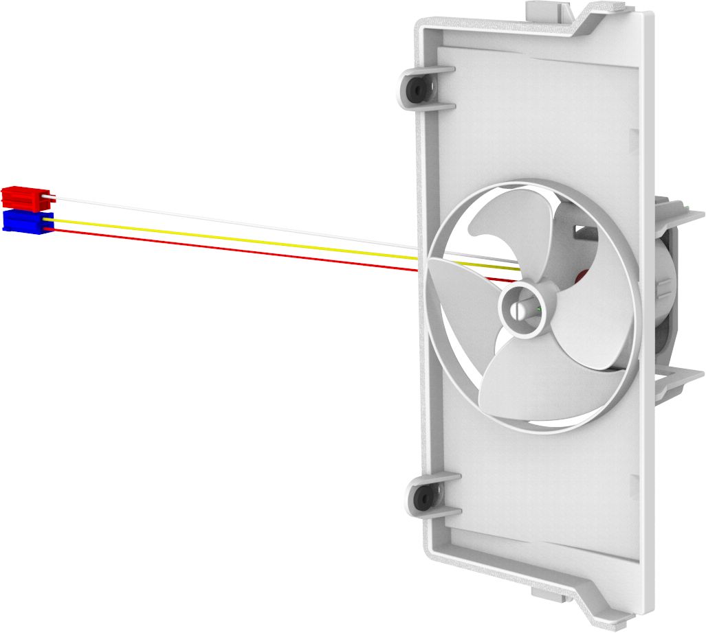 BSH Bosch Siemens 12019219 Lüfter - Lüftermotor