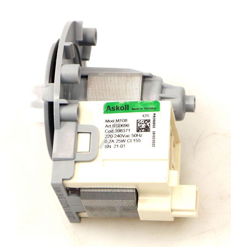 Askoll 292087 Laugenpumpe - M114 passend für universal askoll pumpenmotor für zanussi/gorenje 25w