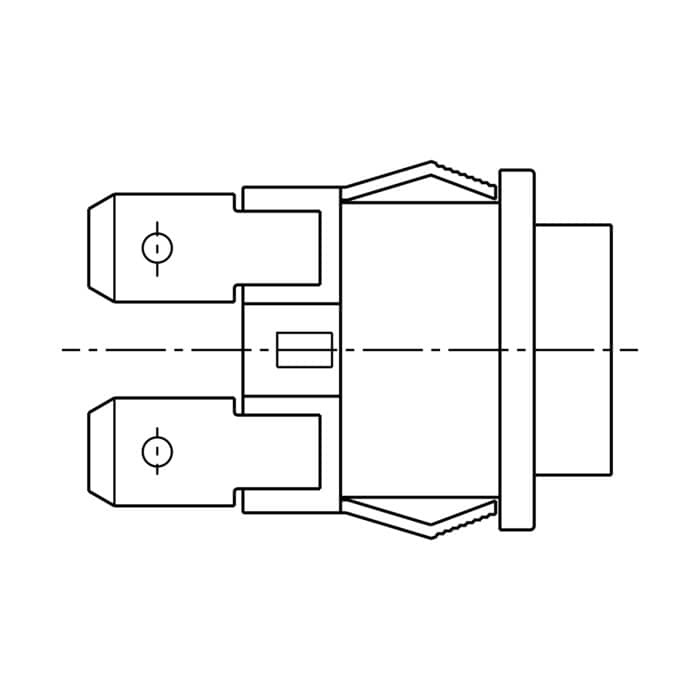 AEG Electrolux 3570088033 Stössel - Bouton,unipolaire