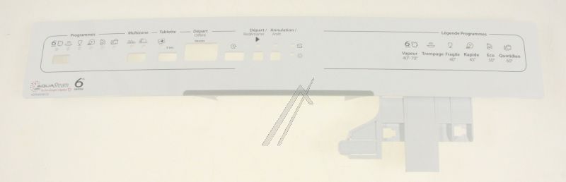 Whirlpool Indesit 480140102472 Bedienteilblende - C00434386 schalterleiste adp 6993 eco kompl.