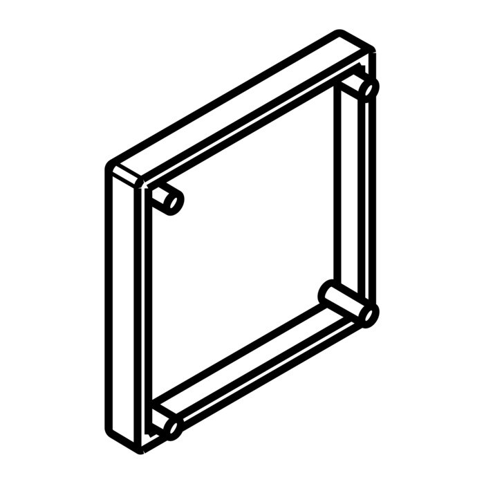 AEG Electrolux 2634014019 Stopfen - Zaslepka,oslona wkretu,7801, 22x22mm