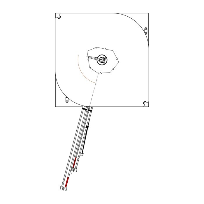 AEG Electrolux 3877614325 Kochplatte - Spule, induktion,,280m