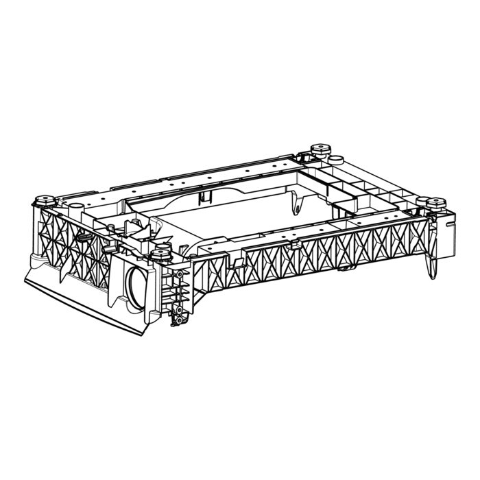 AEG Electrolux 140198303020 Gehäuse - Sockel,,startrec,ws