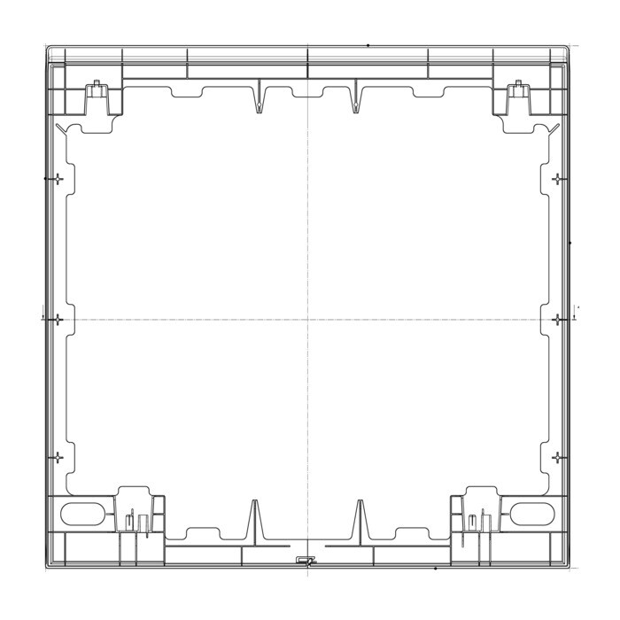 AEG Electrolux 1560234203 Abdeckplatte - Arbeitsplatte