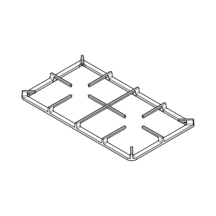 AEG Electrolux 140036848012 Rost - Gitter,pfannenauflage,links-re