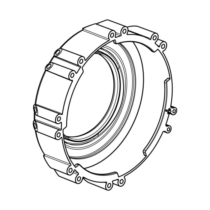 AEG Electrolux 140142024011 Halter - Suspensión,protège-moteur