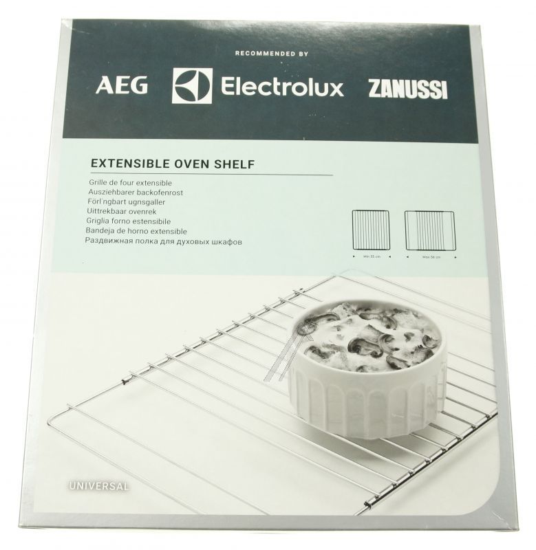 AEG Electrolux 9029802197 Backofenrost - M9ooes10 backofengrillrost 35 - 56cm ausziehbar