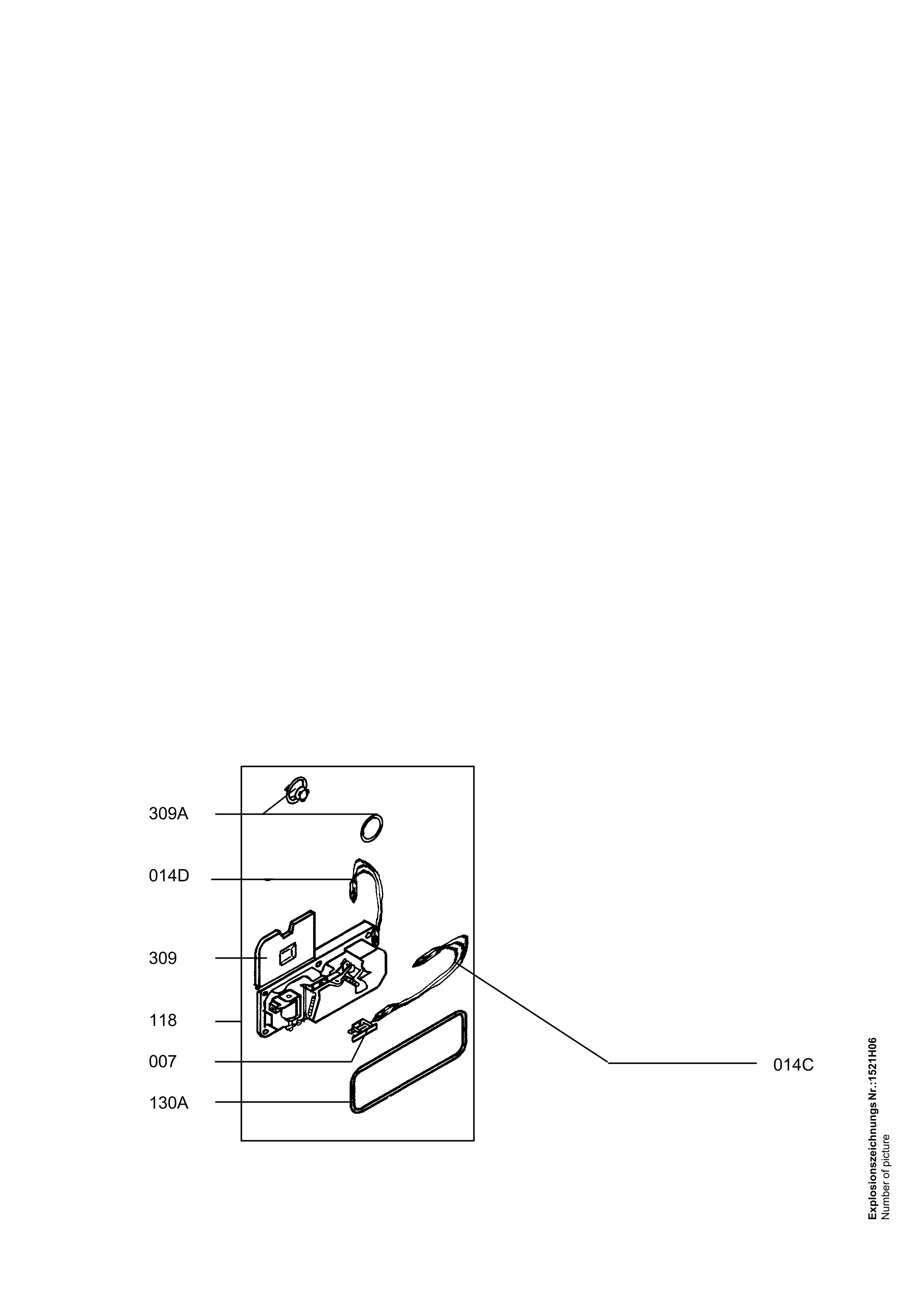 Explosionszeichnung AEG 91123438400 FAV6270VI