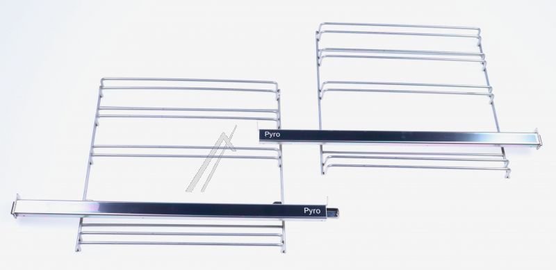 BSH Bosch Siemens 17007589 - Teleskopauszug 1-fach paar (links und rechts), für pyrolyse für geräte mit mikrowelle 60 cm, max. 15 kg