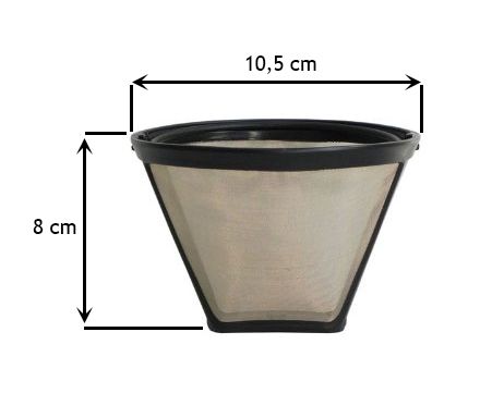 Delonghi KW712164 Kaffeefilter - Permanent gold filter cm020