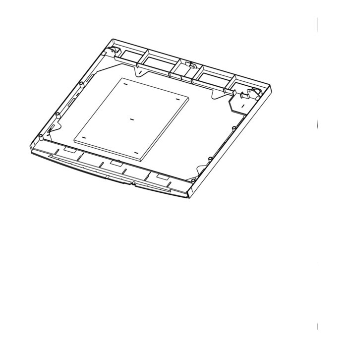 AEG Electrolux 1366510103 Abdeckplatte - Arbeitsplatte,satz,p10,s54