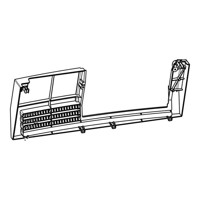 AEG Electrolux 1366340014 Frontblende - Frontblende,fussplatte