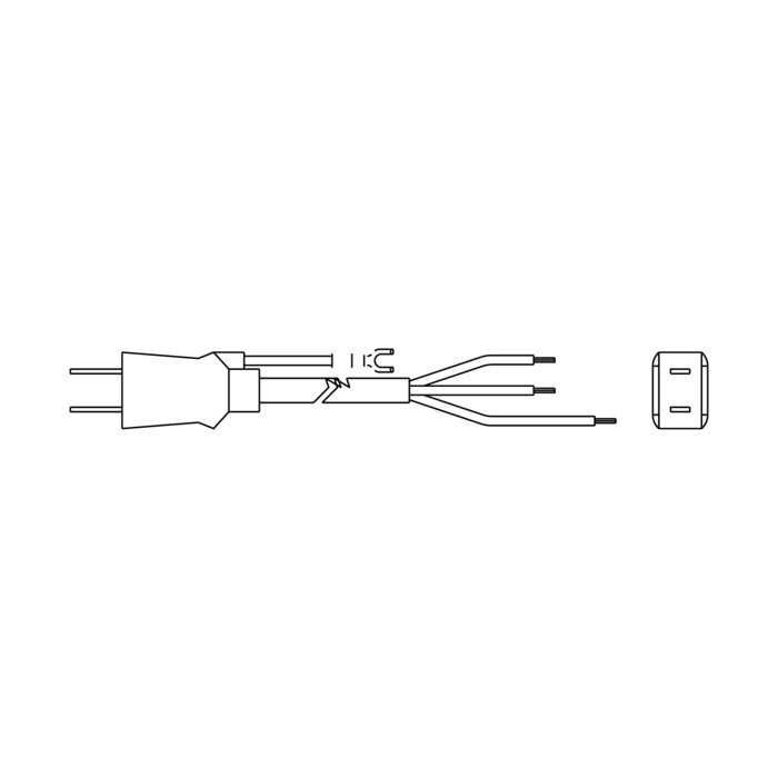 AEG Electrolux 1320363508 Netzkabel - Netzkabel