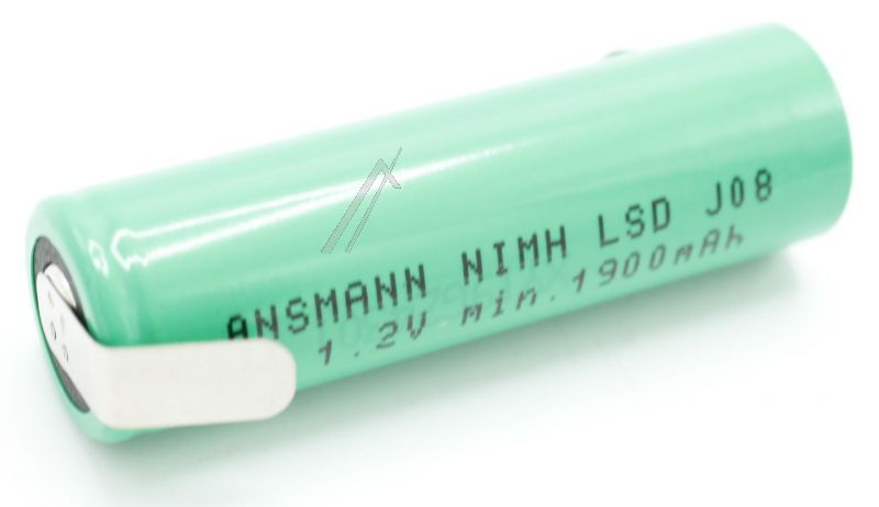 Assmann 503537101 Industriezelle AA 14mm Durchm. 50mm Höhe - Maxe 5035371-01 ansmann flattop 1,2v, 1900mah aa nimh akku mit z-lötfahne