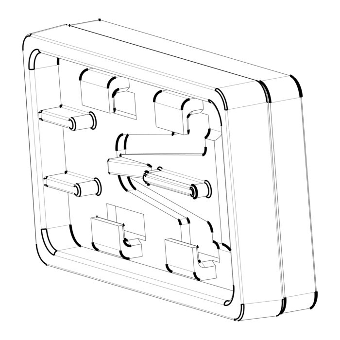 AEG Electrolux 140058664073 Abdeckkappe - Stöpsel,einschub/schublade/schalter