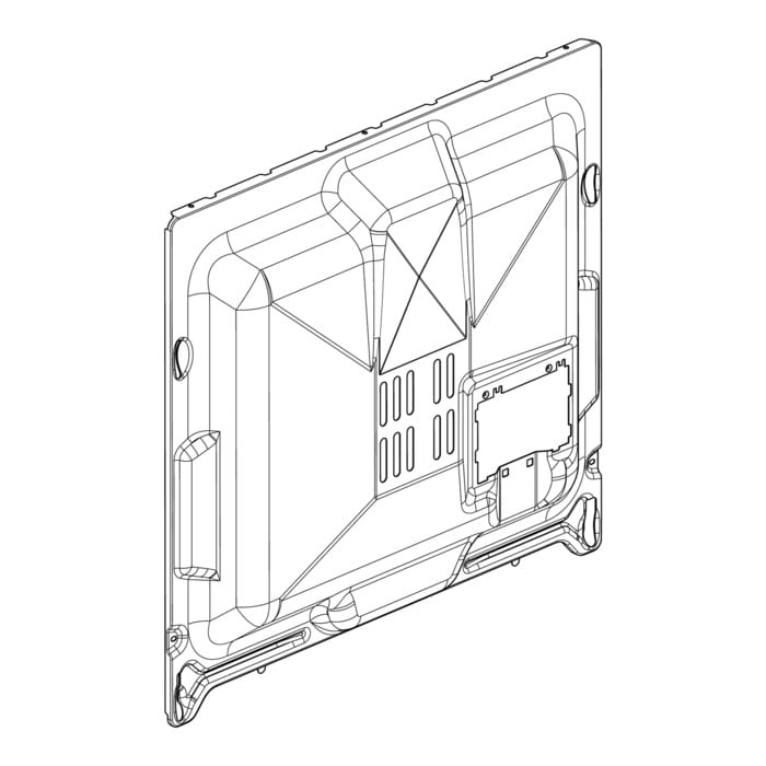 AEG Electrolux 140144145020 Rückwand - Rückwand
