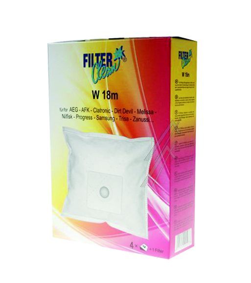 Filter Clean FL0041K Staubsaugerbeutel - W18m wm18m micromax beutel 4 +1