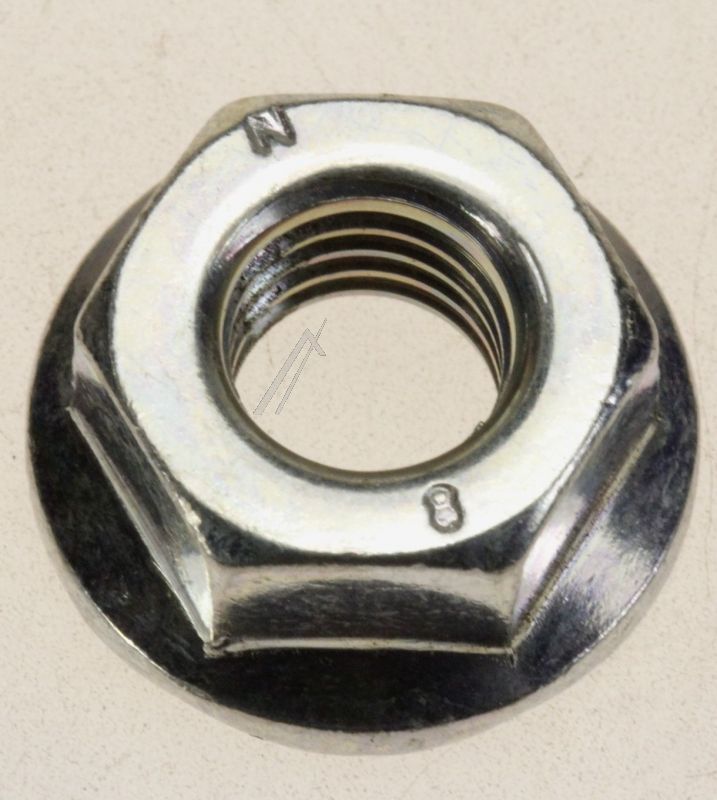 Vestel 37000615 Mutter - Hex.nut with flange serrated m8 din6923