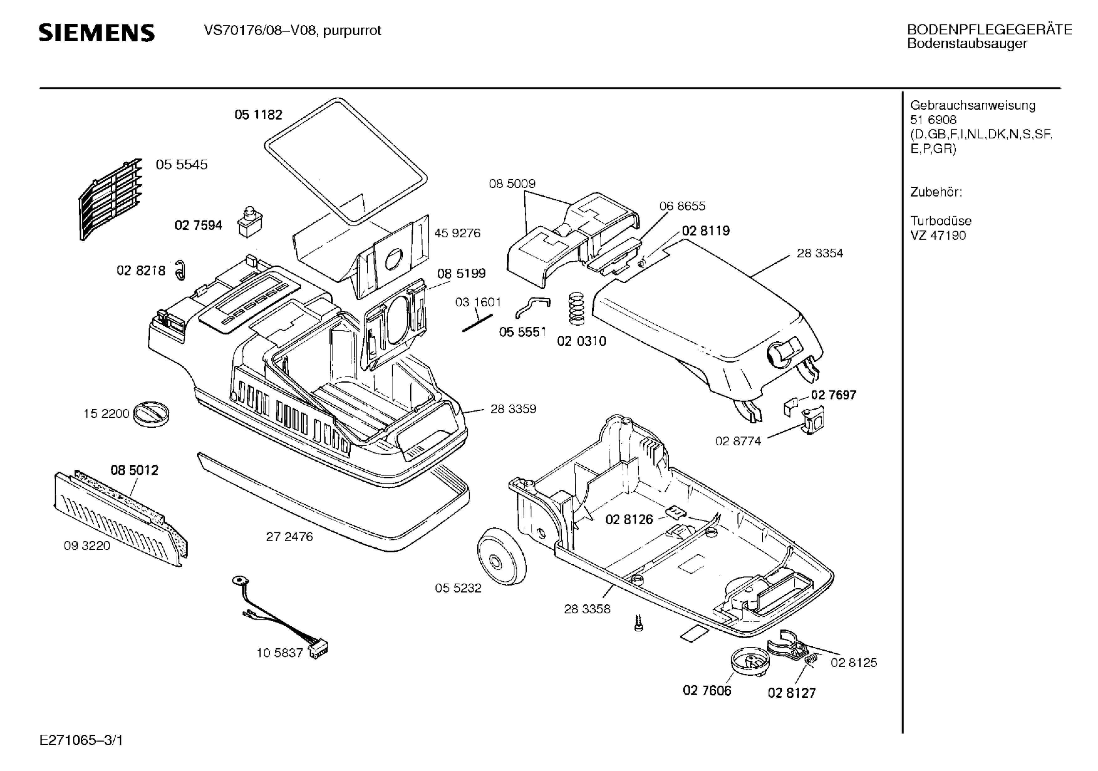 VS70176/08 Electronic 1300i